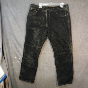 Khul Vintage patina dyed jeans 35wX32L Black